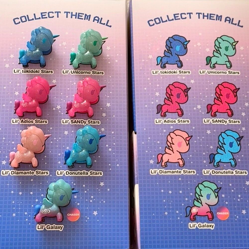 tokidoki Lil’ Diamante Stars from Lil’ Galaxy Unicorno Series - Picture 2 of 2